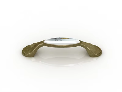 European-style handle 3d model