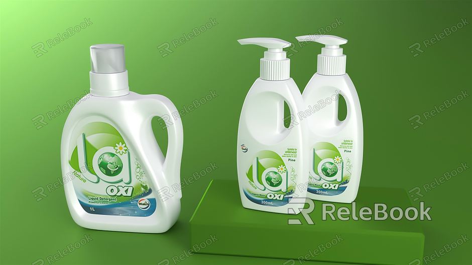 Laundry Liquid Daily Supplies Laundry Liquid Bottle model