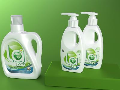 Laundry Liquid Daily Supplies Laundry Liquid Bottle model