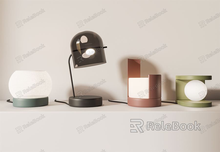 Modern table lamp model