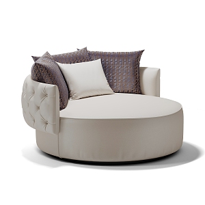 Modern single sofa 3d model