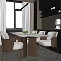 Elegant Modern Living Dining Room Interior With Sofa Coffee Table Rug And Pendant Light