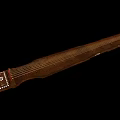 Handmade Wooden Everyday Use Item with Decorative Patterned End and Smooth Finish