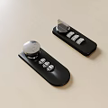Commercial Security Locks with Digital Keypad and Knob Design Black Finish for Business Use