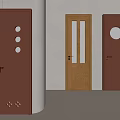 Modern Interior Doors Featuring Various Designs Glass Panels And Decorative Patterns
