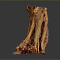 Natural Rustic Wooden Stone Sculpture With Unique Texture For Home Decor