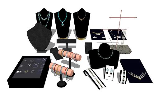 Modern Jewelry 3d model