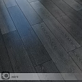 Dark Wooden Flooring With Natural Wood Grain Texture For Modern Home Interior