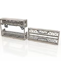 Heavy Duty Metal Truss Equipment With Grid Like Support Structure For Stage Setup