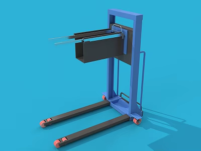 modern forklift 3d model modern forklift 3d model