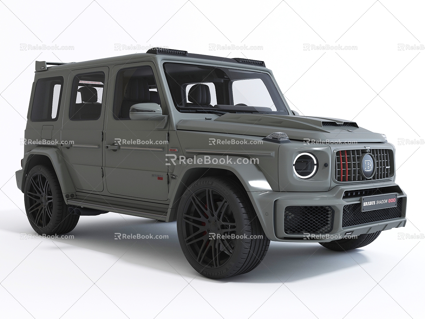 Modern Jeep 3d model