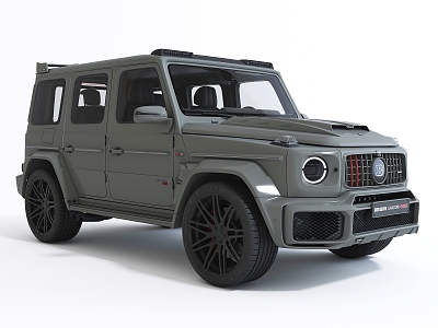 Modern Jeep 3d model