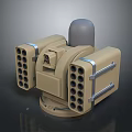 Industrial Mechanical Component With Symmetric Hole Modules Dome Top And Metal Strips