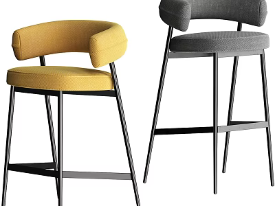 Modern Bar Stool Bar Stool 3d model
