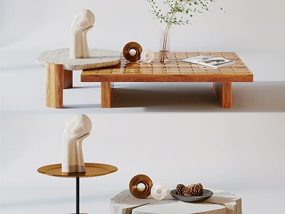 Quiet tea table model