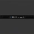 Sleek Modern Laptop Featuring Blue Lighting Cooling Vents And Stylish Design