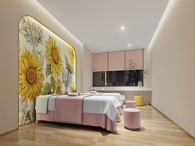 Modern SPA Beauty Salon Care Room Treatment Room model