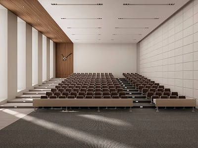 modern ladder classroom 3d model