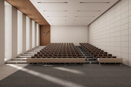 modern ladder classroom 3d model