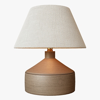 Zara Home Table Lamp Fabric Table Lamp Bedside Table Lamp Bedside Table Lamp Wooden Table Lamp 3d model