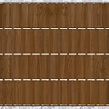 Stylish Modern Wooden Partition With Vertical Slats And Natural Wood Grain