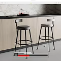 Bar Chair Bar Stool High Stool 3d model