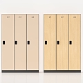 Modern Storage Cabinet Storage Wardrobe Locker Locker Wardrobe 3d model