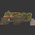 Modern Garden Design With Stone Steps Stone Walls And Lush Green Plants