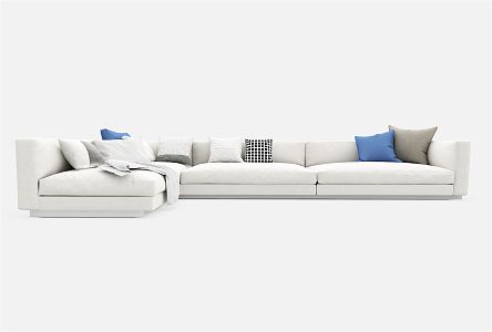 modern corner sofa 3d model