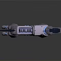 Mechanical Cyberpunk Dog With Robotic Design And Blue Accents Sleek Metallic Body
