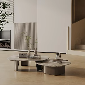 Modern coffee table 3d model