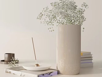 Modern ornaments combination 3d model
