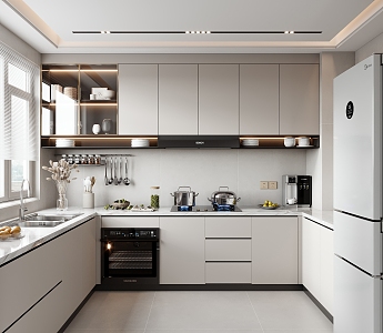 Modern Kitchen 3d model