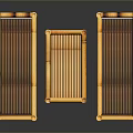 Bamboo Armchair Set Featuring Traditional Handcrafted Design And Wooden Structure For Comfortable Seating