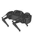 Quadruped Robot Intelligent Robot Toy Robot 3d model