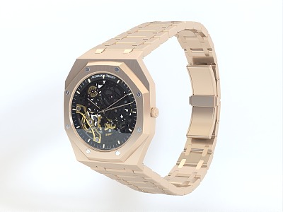 Watch Automatic Mechanical Watch Metal Bracelet Watch Tourbillon Watch Outdoor Watch Gold Watch model