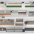 Modern Bar Counter Designs With Wooden Tops Seats And Storage Features