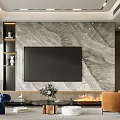 Modern Luxury Open Plan Living And Dining Room Interior With Plush Sofa And Stylish Cabinets