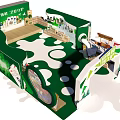Weihua Hu Ecological Environment Exhibition Booth Design With Green Elements And Layout 3d model