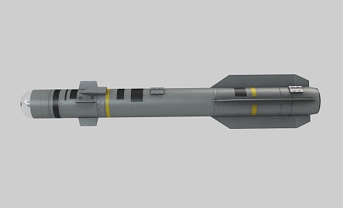 PBR Future US Army JAGM Joint Air-to-Ground Missile Air-to-Ground Missile 3d model