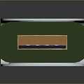 Green 8GB USB Flash Drive with Transparent Part and Portable Design for Computers