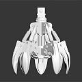 Multi Jaw Heavy Duty Metal Mechanical Claw Tool For Industrial Handling Applications