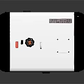 Portable Power Generator With Wheels And Control Panel For Outdoor Or Home Use