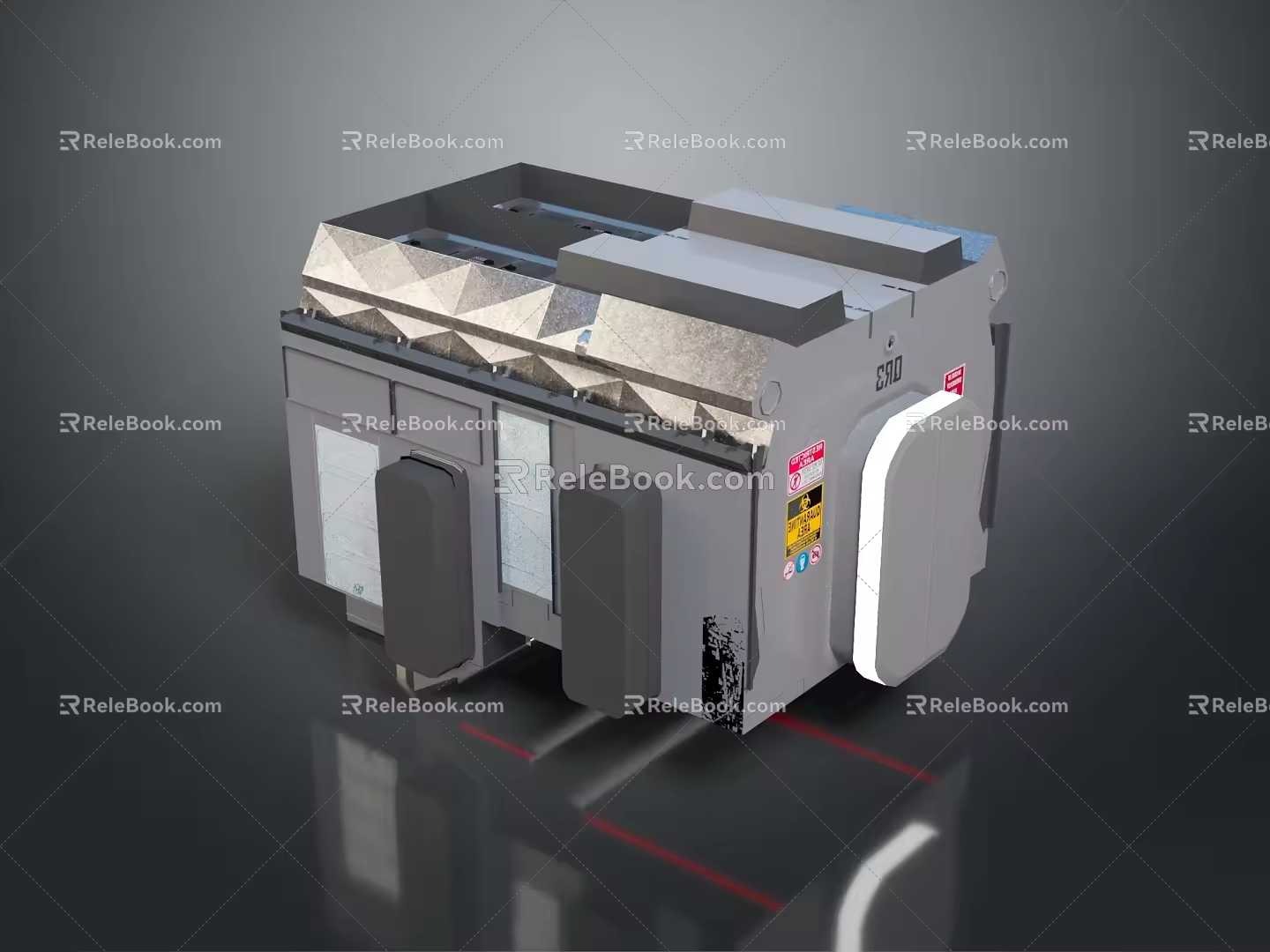 Sci-fi Capsule Space Capsule Hibernation Capsule Freezing Capsule Rest Capsule Rest Capsule 3d model