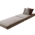 Modern Bay Window Mat 3d model
