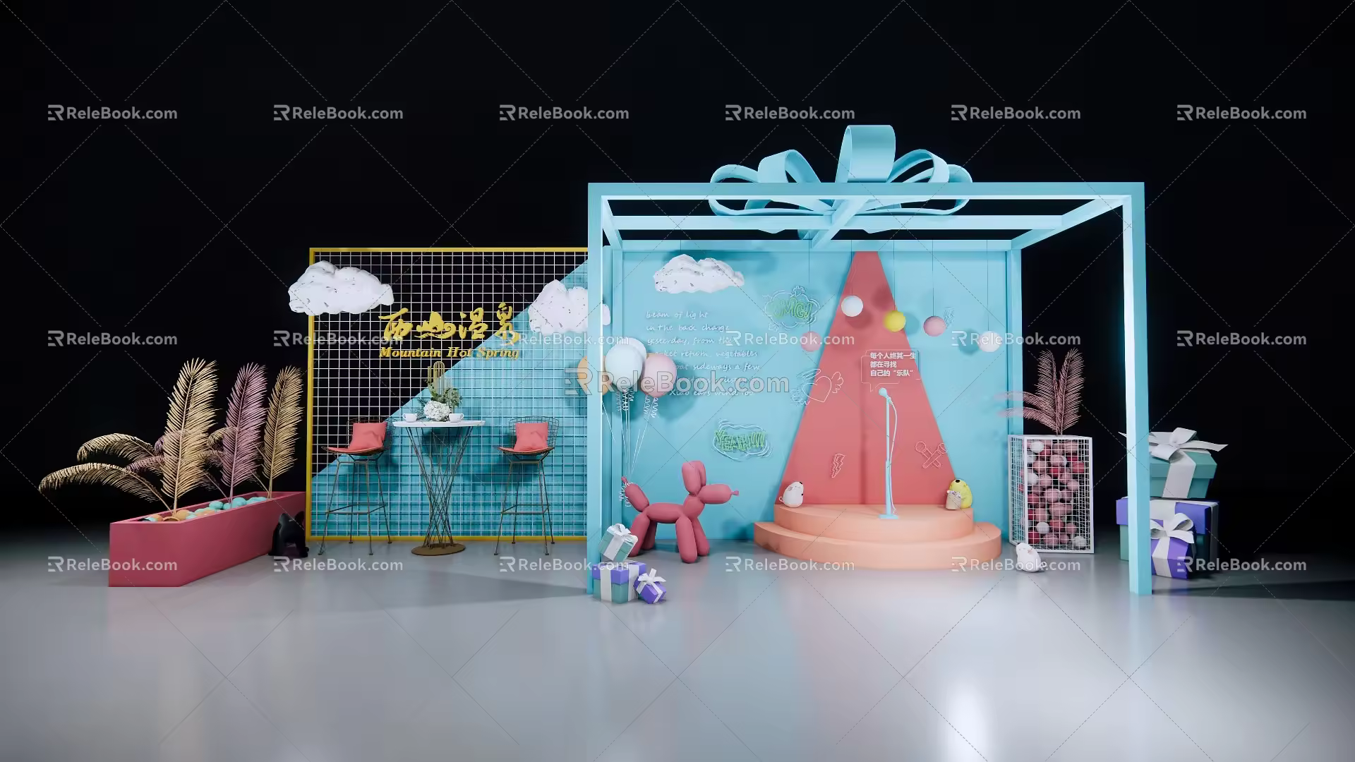 Alternative to Modern US-Chen Children's Interactive Zone 3d model