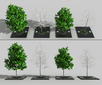 The Modern Tree 3d model