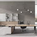 Modern Open Kitchen Interior Design With Island Counter And Appliances