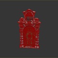 Ancient Building Door Ancient Building Door Chinese Style Door Antique Door Classical Door Chinese Style Door Chinese Style Entrance Traditional Door 3d model