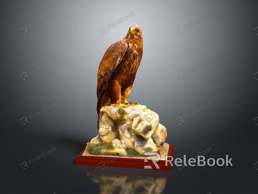 Modern Eagle Carving model